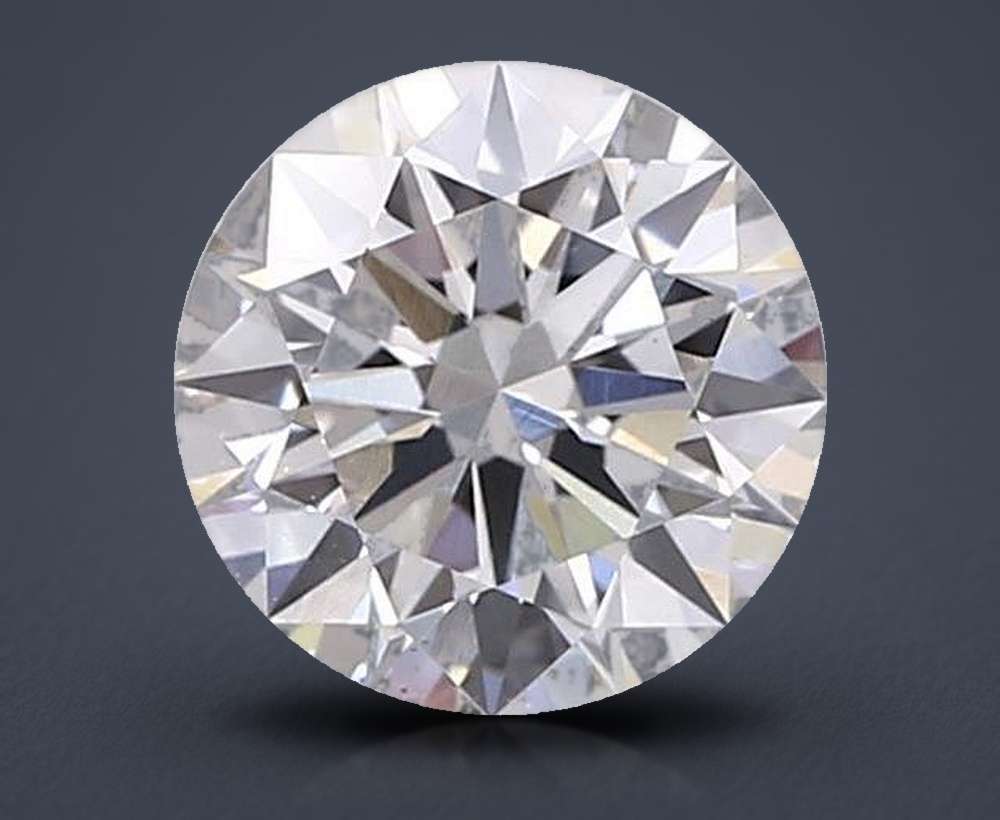 2.08ct H VS1 Rare Carat Ideal Cut Round Lab Grown Diamond