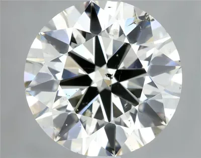 2.59ct K SI2 Rare Carat Ideal Cut Round Diamond