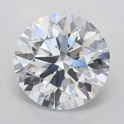 1.93ct D FL Rare Carat Ideal Cut Round Lab Grown Diamond