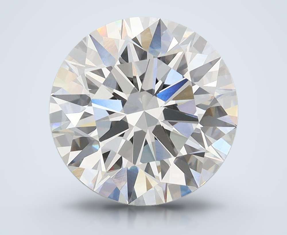 3.03ct E VVS1 Rare Carat Ideal Cut Round Lab Grown Diamond