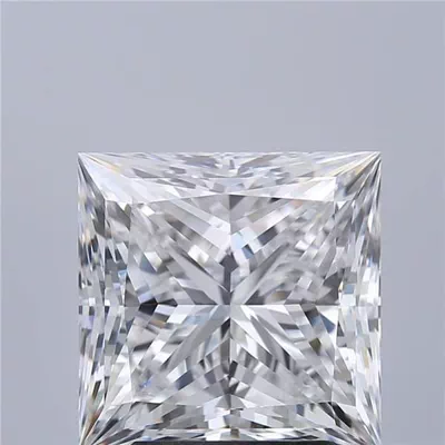 3.08ct D VS1 Rare Carat Ideal Cut Princess Lab Grown Diamond
