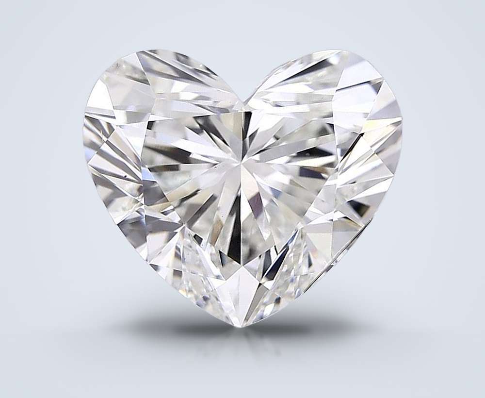 9.03ct G VS1 Rare Carat Ideal Cut Heart Lab Grown Diamond
