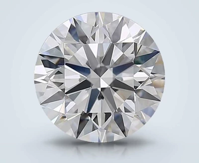 4.41ct D VS1 Rare Carat Ideal Cut Round Diamond