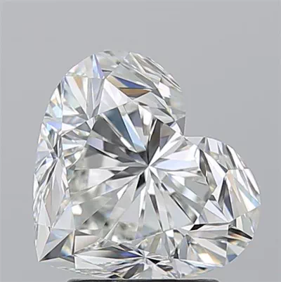 3.03ct H VS1 Rare Carat Ideal Cut Heart Diamond