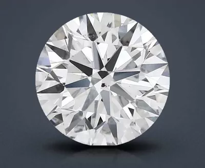 2.61ct E SI1 Rare Carat Ideal Cut Round Diamond