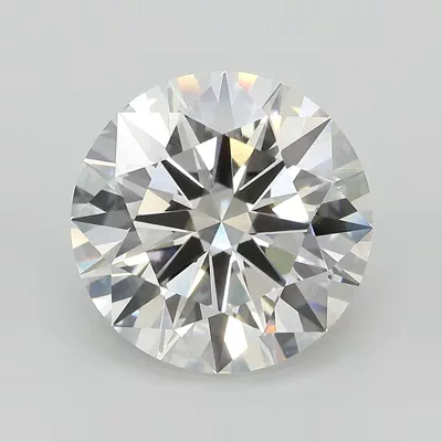 6.91ct G VVS2 Rare Carat Ideal Cut Round Lab Grown Diamond