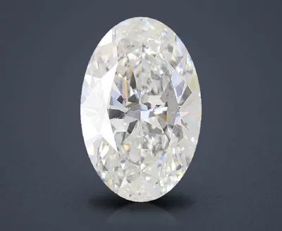 2.01ct E VVS2 Rare Carat Ideal Cut Oval Lab Grown Diamond