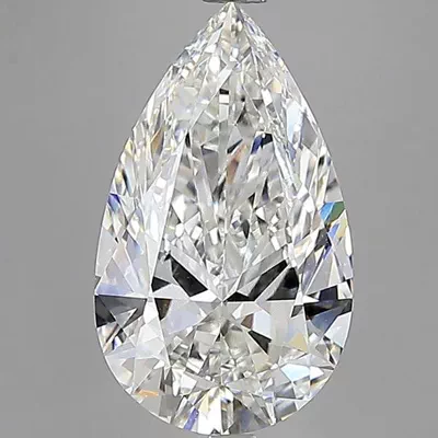 10.08ct G VVS2 Rare Carat Ideal Cut Pear Lab Grown Diamond
