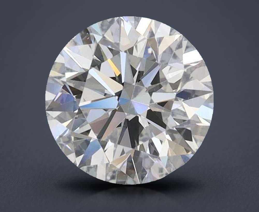 1.48ct E FL Rare Carat Ideal Cut Round Lab Grown Diamond
