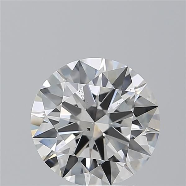 3.01ct H SI1 Rare Carat Ideal Cut Round Diamond