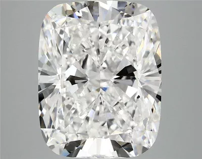7.36ct E VVS2 Rare Carat Ideal Cut Cushion Lab Grown Diamond