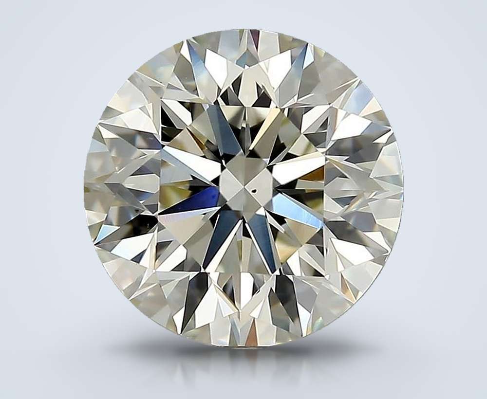 2.70ct K VS2 Excellent Cut Round Diamond