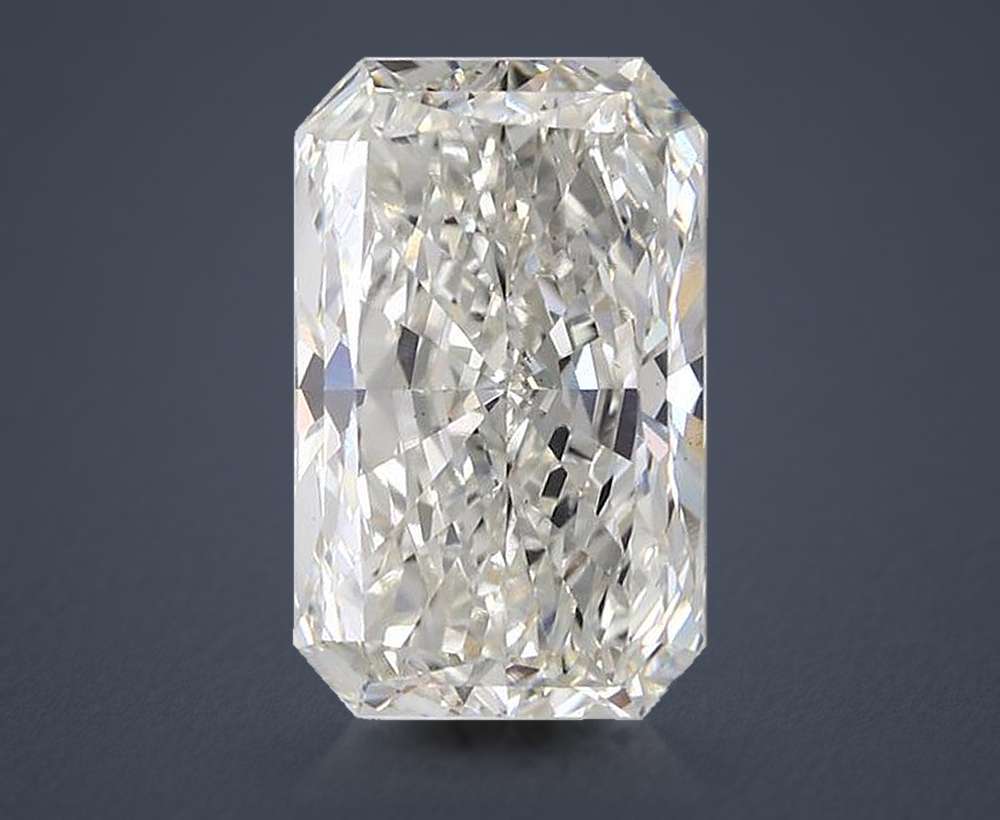 11.17ct H VS2 Rare Carat Ideal Cut Radiant Lab Grown Diamond
