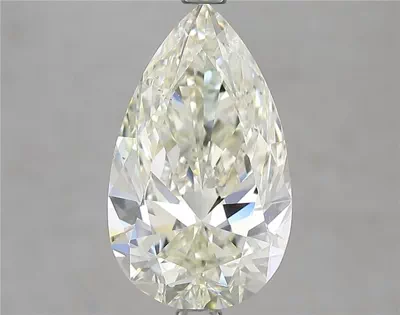 3.82ct J SI1 Rare Carat Ideal Cut Pear Diamond