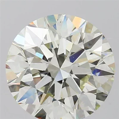 3.01ct J VS1 Rare Carat Ideal Cut Round Diamond