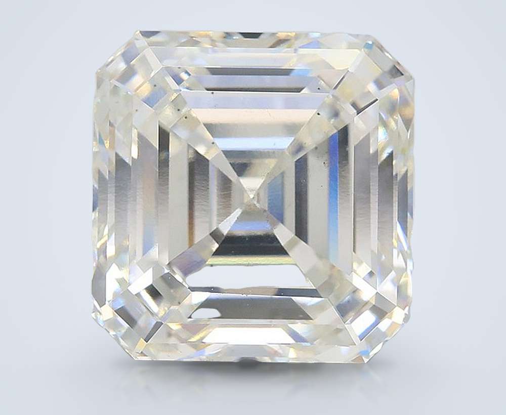 10.02ct G VS2 Rare Carat Ideal Cut Asscher Lab Grown Diamond