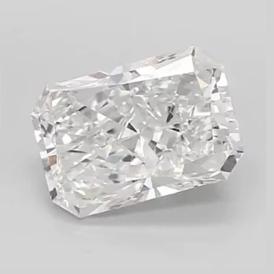 2.51ct E VS1 Very Good Cut Radiant Lab Grown Diamond
