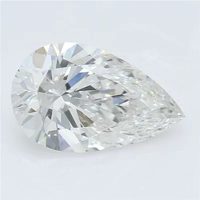 1.08ct F VS1 Rare Carat Ideal Cut Pear Lab Grown Diamond