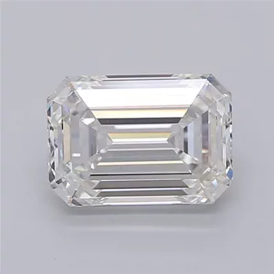 2.05ct F VS1 Rare Carat Ideal Cut Emerald Lab Grown Diamond