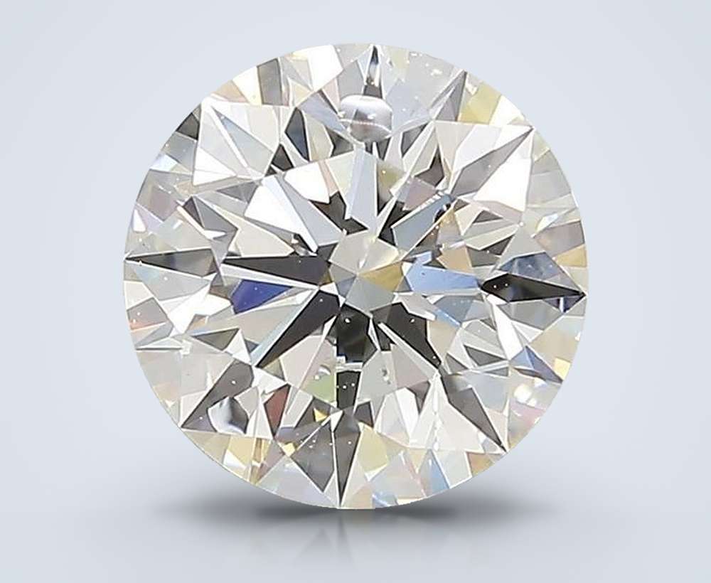 2.10ct I VS1 Rare Carat Ideal Cut Round Lab Grown Diamond