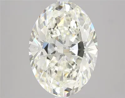 4.01ct K VS2 Rare Carat Ideal Cut Oval Diamond