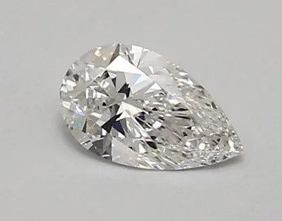 0.62ct D VVS2 Rare Carat Ideal Cut Pear Lab Grown Diamond