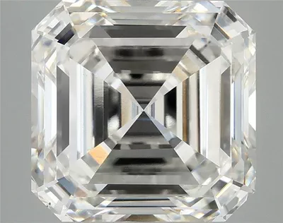 7.18ct G VS1 Rare Carat Ideal Cut Asscher Lab Grown Diamond