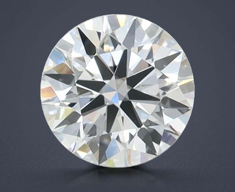 0.53ct D IF Rare Carat Ideal Cut Round Lab Grown Diamond