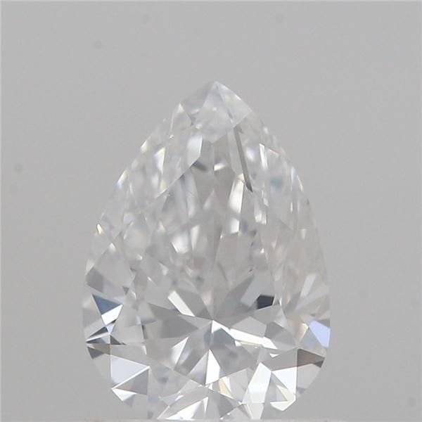 0.64ct D SI2 Very Good Cut Pear Diamond