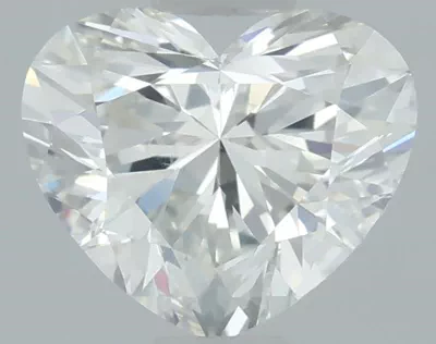 0.77ct H SI1 Rare Carat Ideal Cut Heart Diamond