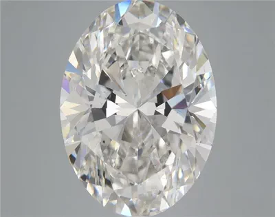 7.08ct G VS2 Rare Carat Ideal Cut Oval Lab Grown Diamond