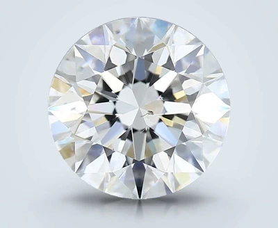 3.02ct G SI1 Rare Carat Ideal Cut Round Diamond