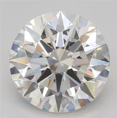 2.04ct F VS1 Rare Carat Ideal Cut Round Lab Grown Diamond