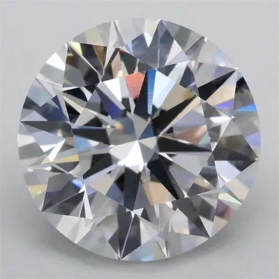 3.51ct E VS1 Rare Carat Ideal Cut Round Lab Grown Diamond