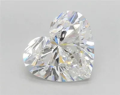 4.07ct E VVS2 Rare Carat Ideal Cut Heart Lab Grown Diamond