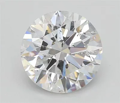 2.01ct D SI2 Rare Carat Ideal Cut Round Diamond
