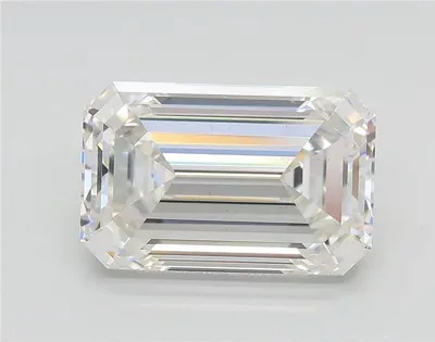 3.04ct E VS2 Rare Carat Ideal Cut Emerald Lab Grown Diamond