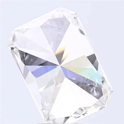 4.06ct H VS1 Rare Carat Ideal Cut Radiant Lab Grown Diamond