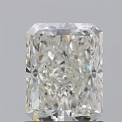 1.50ct J SI2 Rare Carat Ideal Cut Radiant Diamond