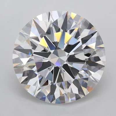3.70ct E FL Rare Carat Ideal Cut Round Lab Grown Diamond