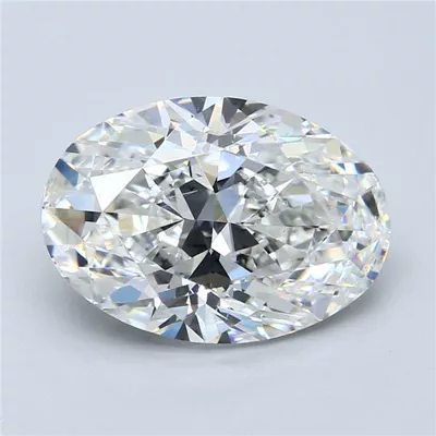 6.01ct G SI2 Very Good Cut Oval Diamond
