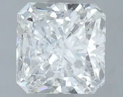 1.89ct E VVS2 Rare Carat Ideal Cut Radiant Lab Grown Diamond