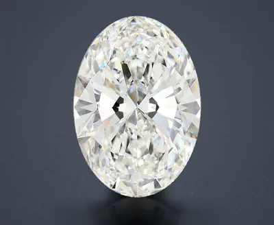 11.96ct F VS1 Rare Carat Ideal Cut Oval Lab Grown Diamond