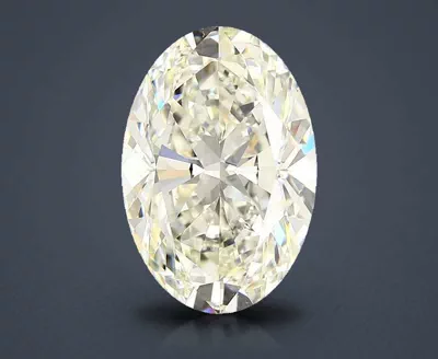 5.03ct K VS2 Rare Carat Ideal Cut Oval Diamond