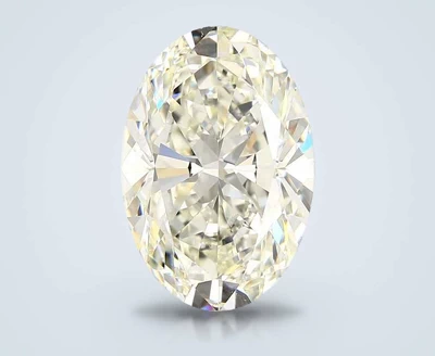 5.03ct K VS2 Rare Carat Ideal Cut Oval Diamond