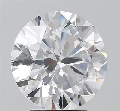 3.88ct D VS2 Rare Carat Ideal Cut Round Diamond