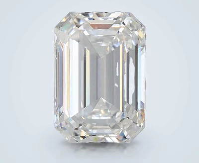 3.09ct E VS1 Rare Carat Ideal Cut Emerald Lab Grown Diamond