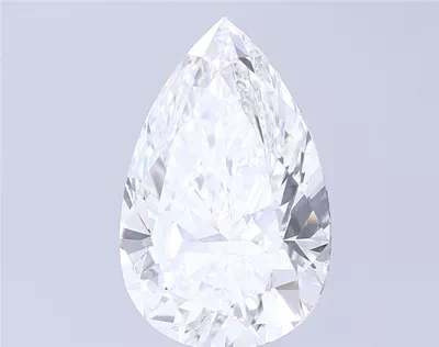 6.03ct F VS1 Rare Carat Ideal Cut Pear Lab Grown Diamond