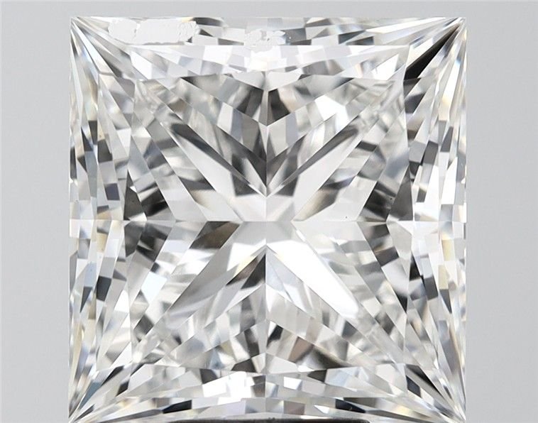 9.09ct F VS1 Rare Carat Ideal Cut Princess Lab Grown Diamond