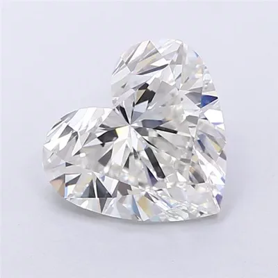 2.15ct G VVS2 Rare Carat Ideal Cut Heart Lab Grown Diamond